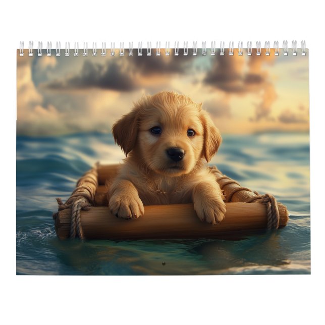 Puppies Calendar (Back)