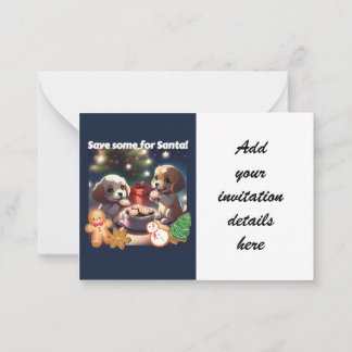 Puppies & Cookies Collection Card