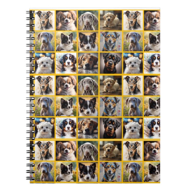 Puppies Everywhere Notebook (Front)