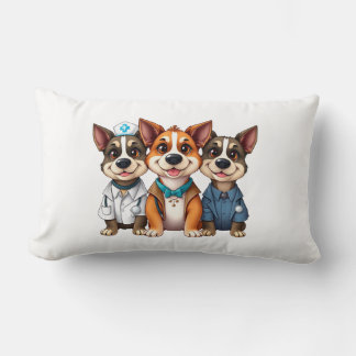Puppies  lumbar cushion