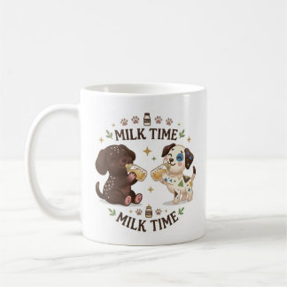 puppies milk time coffee mug