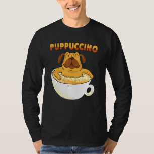Puppuccino - Dog Cappuccino - Coffee Dogs T-Shirt