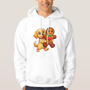 Puppy and Gingerbread Pal Hoodie