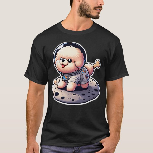 Puppy Astronaut T-Shirt (Front)
