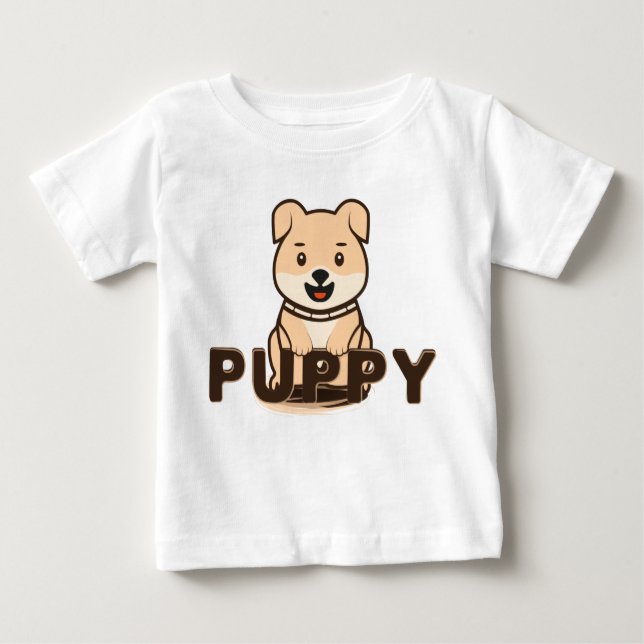Puppy Baby T-Shirt (Front)