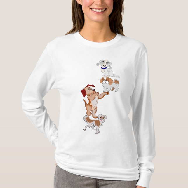 Puppy balancing T-Shirt (Front)