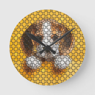 Puppy, Beagle,pet Round Clock