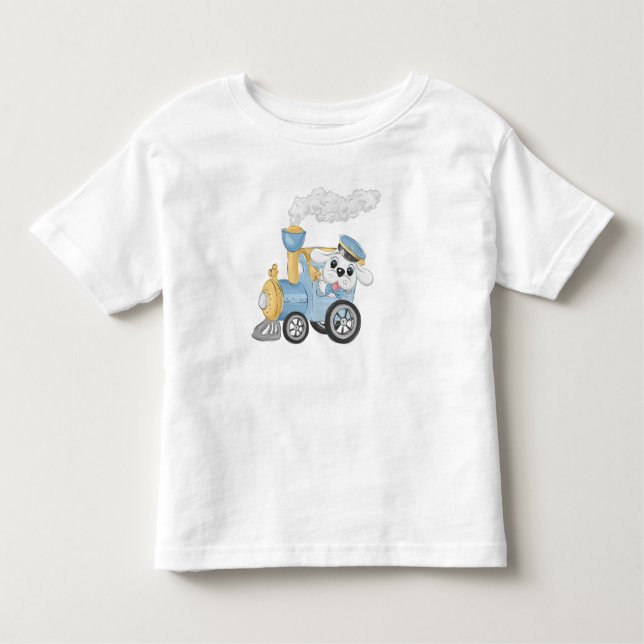 Puppy Birthday Boy Toddler T-Shirt (Front)