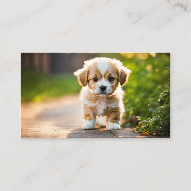 Puppy Business Card (Front)