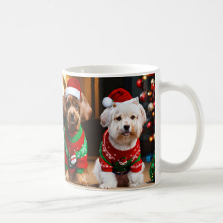Puppy Christmas Gifts coffee  Mug Holiday 