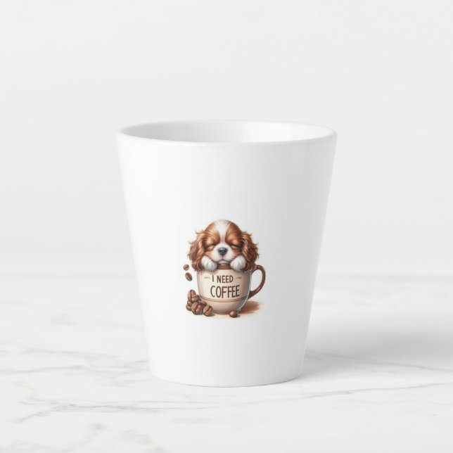Puppy Coffee Mood Mug (Front)