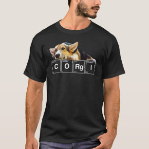 Puppy Corgi Tee Pembroke Welsh Corgi Dog Science