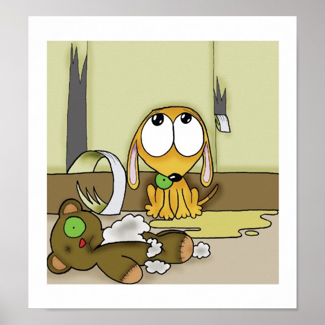 Puppy Crime-wave Poster (Front)