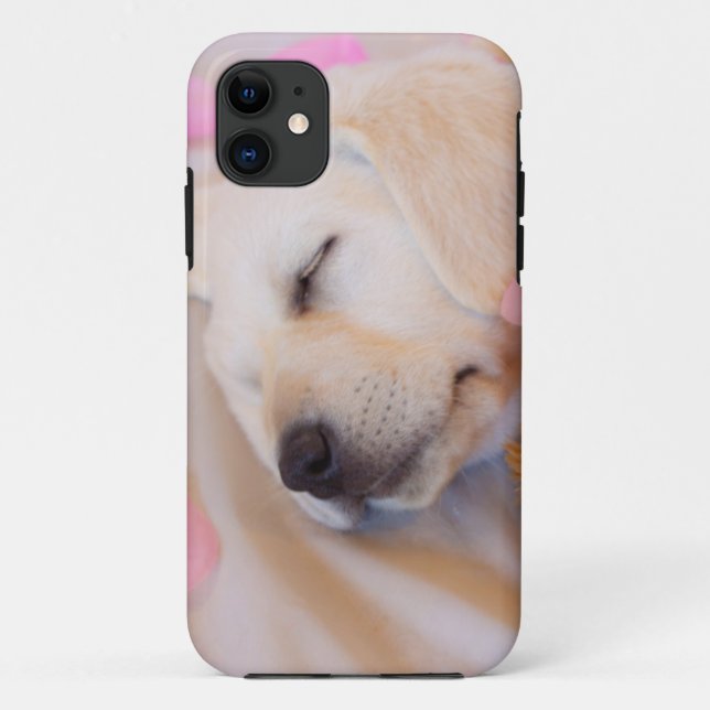 Puppy cuddles 02 Case-Mate iPhone case (Back)
