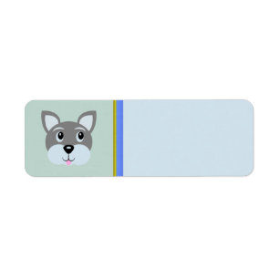 Puppy Dog Address Label Return Address Label