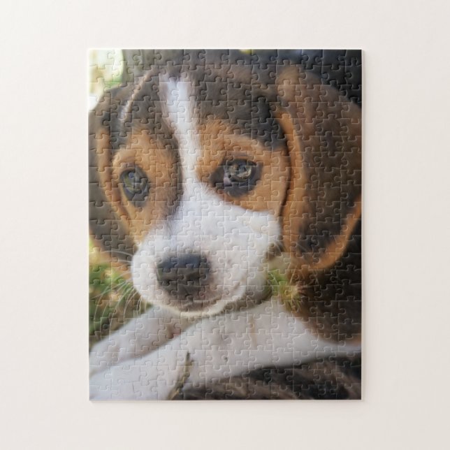 Puppy Dog Beagle   Jigsaw Puzzle (Vertical)