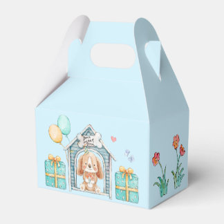 Puppy Dog Birthday Party Favour Boxes