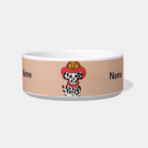 Puppy Dog Firefighter Bowl