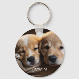 Puppy Dog Friends Forever Customise their Name Key Ring