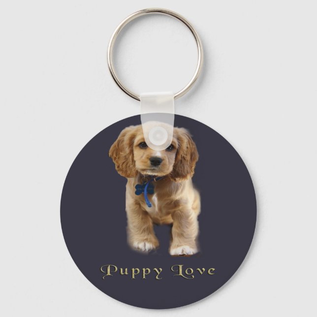 Puppy dog   key ring (Front)