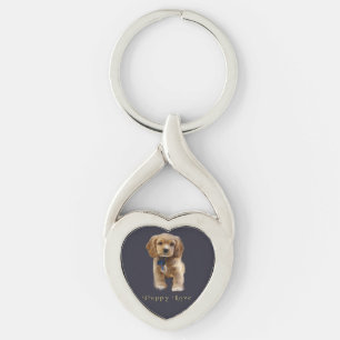 Puppy dog key ring