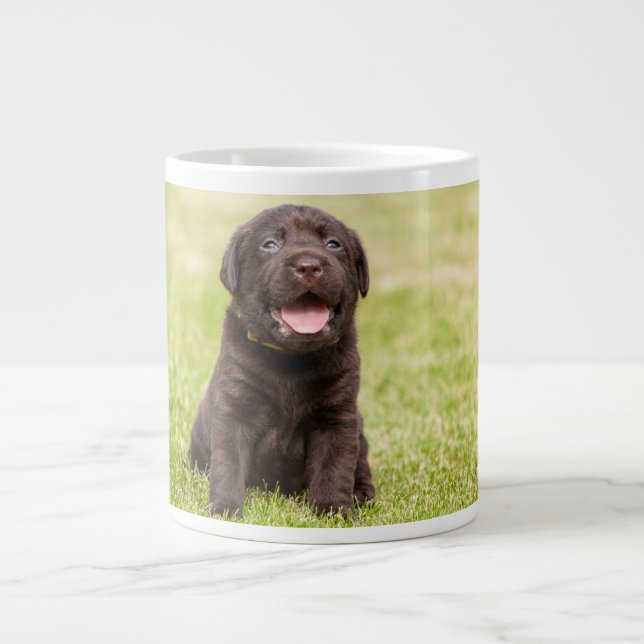 Puppy dog large coffee mug (Front)