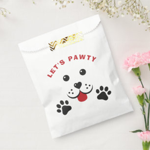 Puppy Dog Lets Pawty Birthday Kid Favour Bag