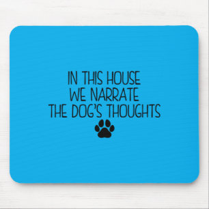 Puppy Dog Lover Pets Canine Owner Dogs Thoughts Mouse Pad