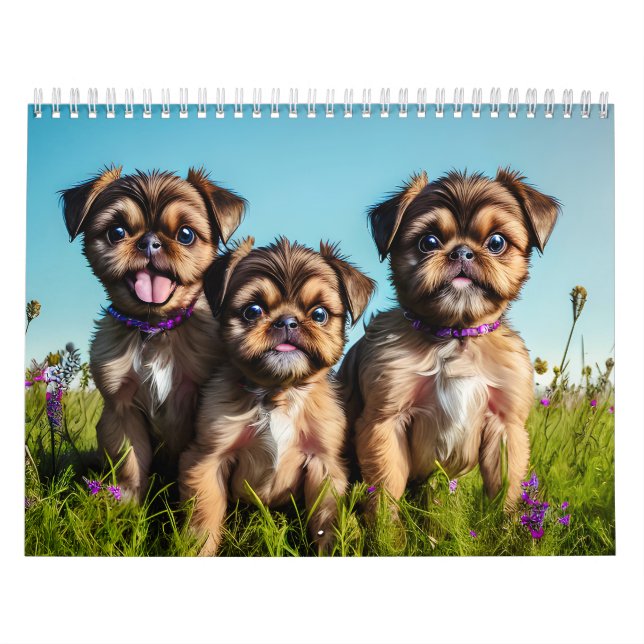 Puppy dog Lover's  Calendar (Cover)