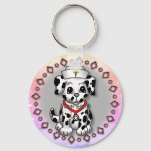 Puppy Dog Nurse Key Ring