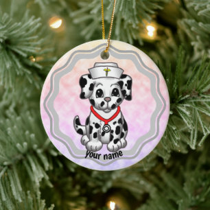 Puppy Dog Nurse ornament 