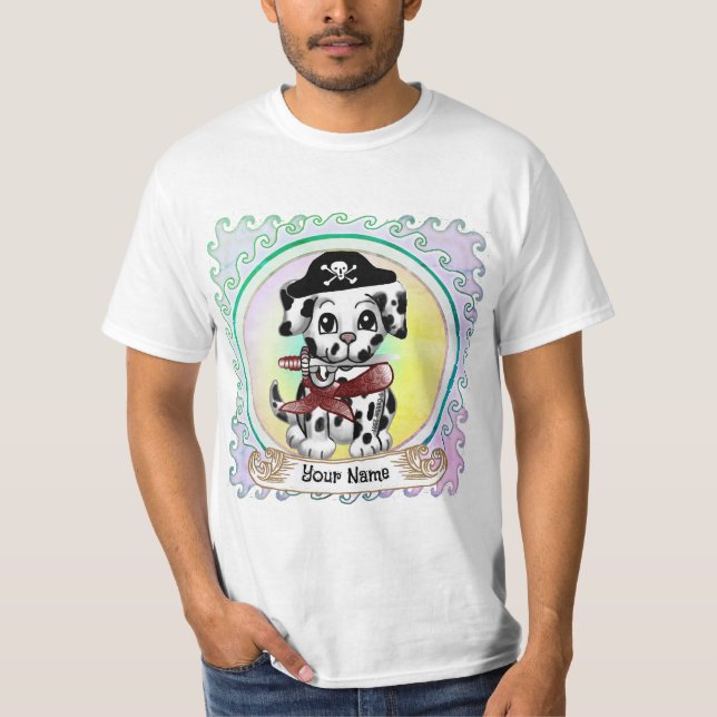 Puppy Dog Pirate  T-Shirt (Front)