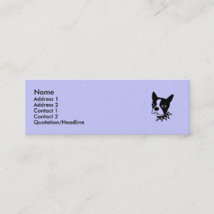 puppy dog profile card
