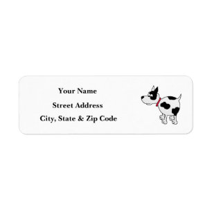 Puppy Dog Return Address Labels