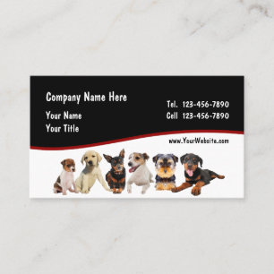 Puppy Dog Training Business Cards