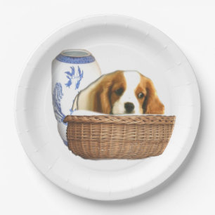 Puppy Dogs Paper Plate