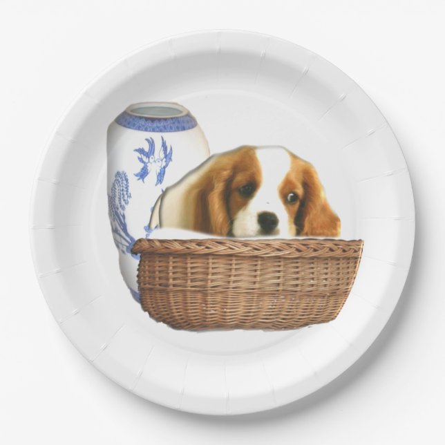Puppy Dogs Paper Plate (Front)