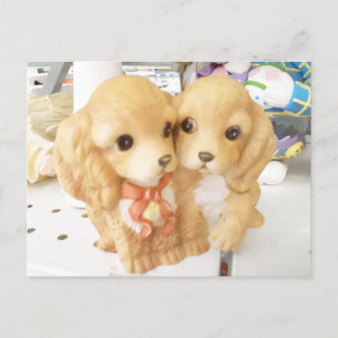 Puppy Duo Postcard