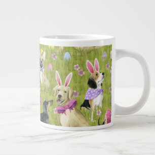 Puppy Easter Collection Large Coffee Mug