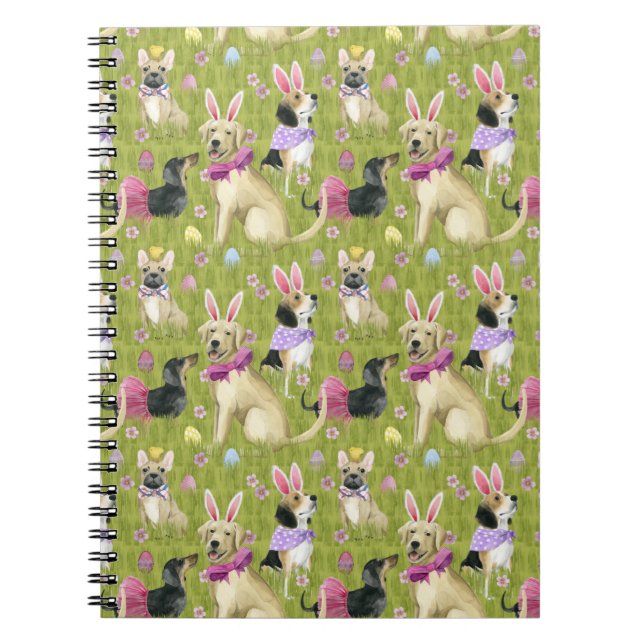 Puppy Easter Collection Notebook (Front)