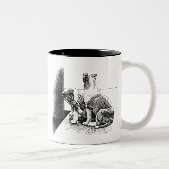 Puppy Feet mug (Right)