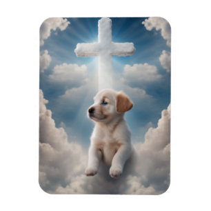 Puppy  Flexible Photo Magnet