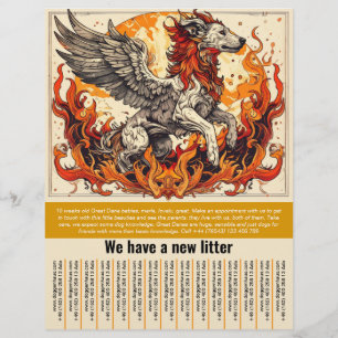 puppy for sale flyer templates