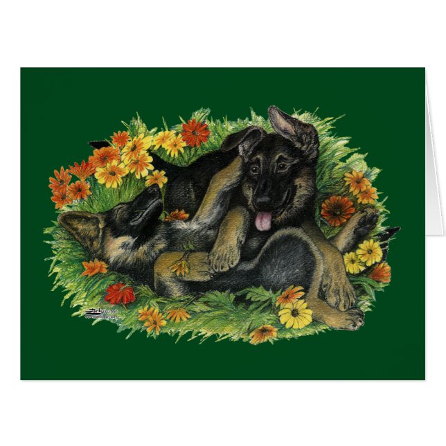 Puppy Garden (Front Horizontal)