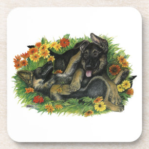 Puppy Garden Coaster