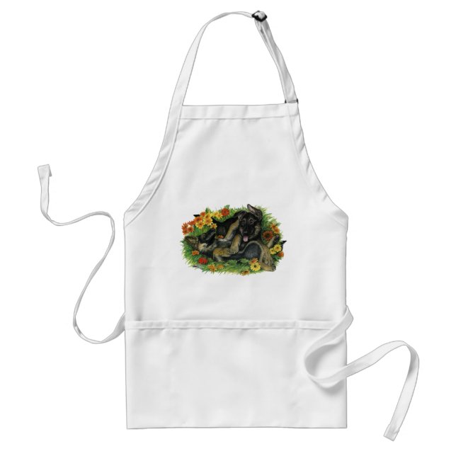 Puppy Garden Standard Apron (Front)