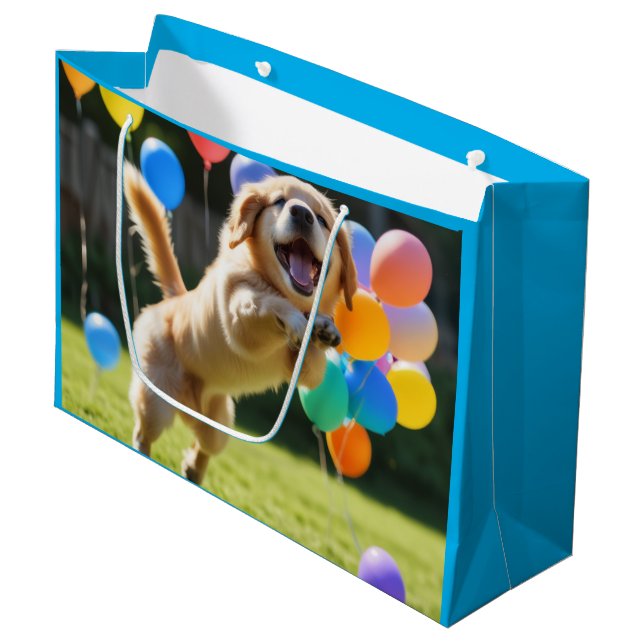 Puppy Gift Bag (Front Angled)