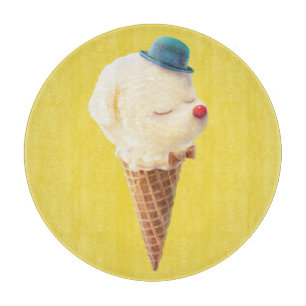 Puppy Ice Cream Cutting Board
