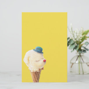 Puppy Ice Cream Stationery