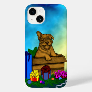 Puppy in A Box , Merry Xmas Case-Mate iPhone 14 Case